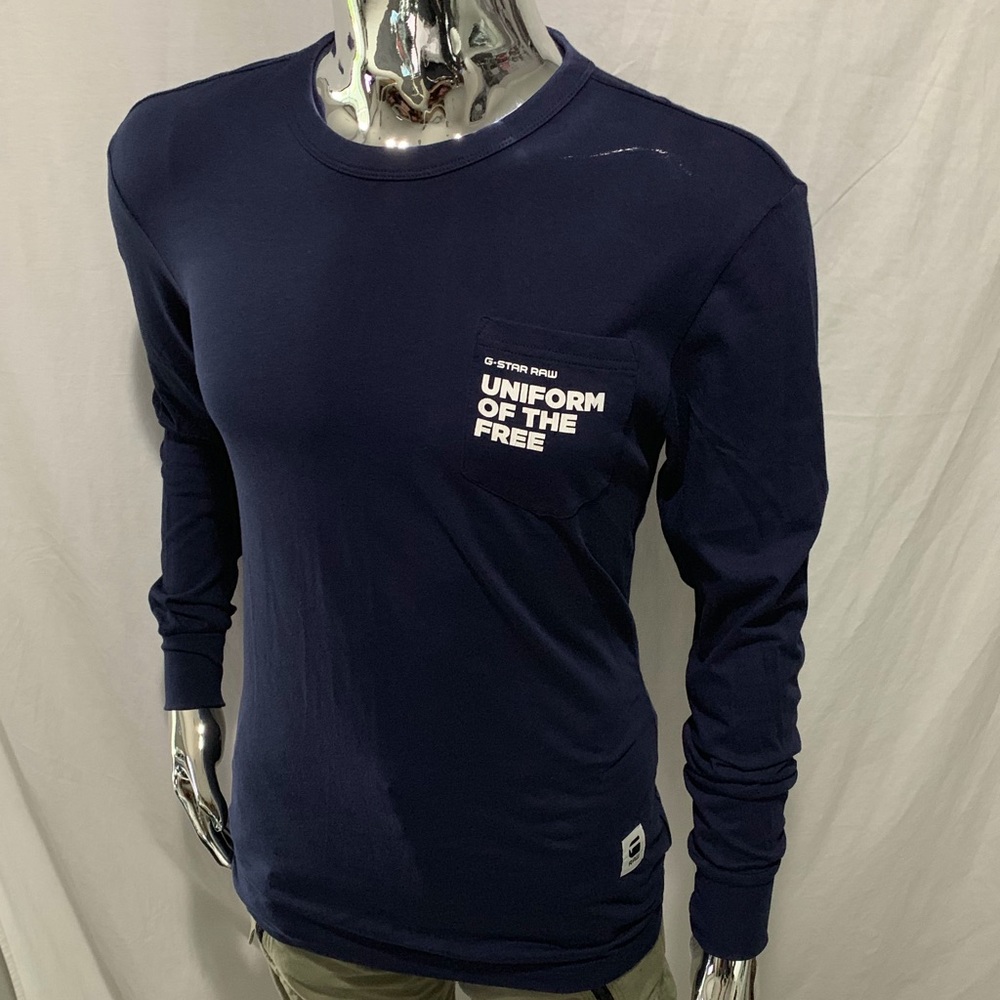 G star logo long sleeve t shirt